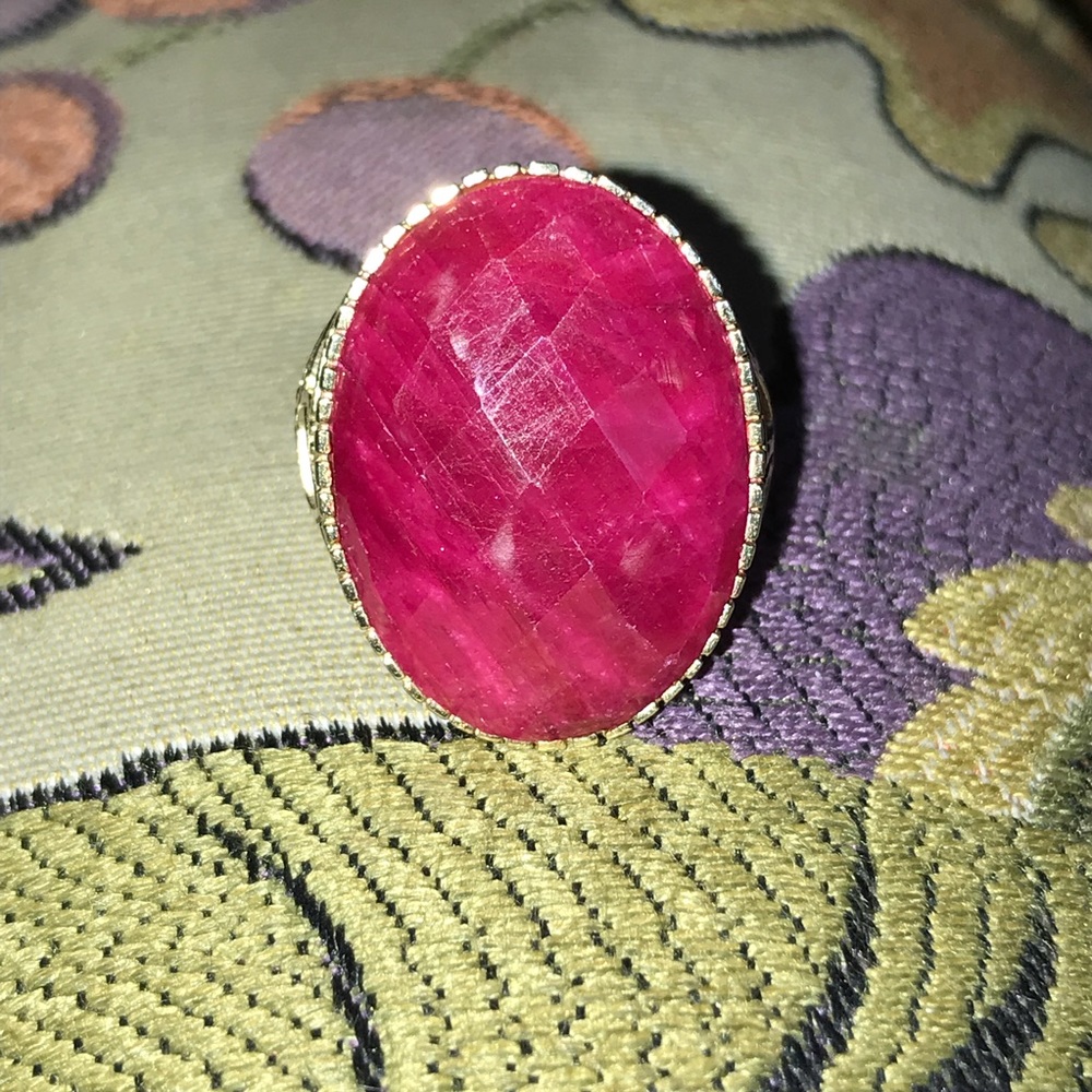 🌺LOVELY OPAQUE RUBY RING🌺 - Picture 2 of 8